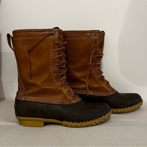 Men’s size 8 - LL Bean Boots 10 inch Gortex Thinsulate